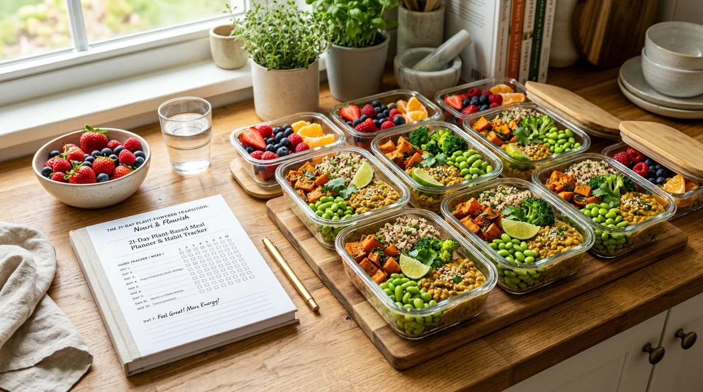21-Day Plant-Based Kickstart Meal Prep