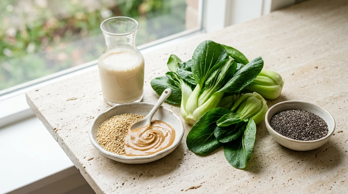 Calcium Evidence Guide - Whole Food Plant Sources (Calcium Carbonate / Citrate • Macromineral)