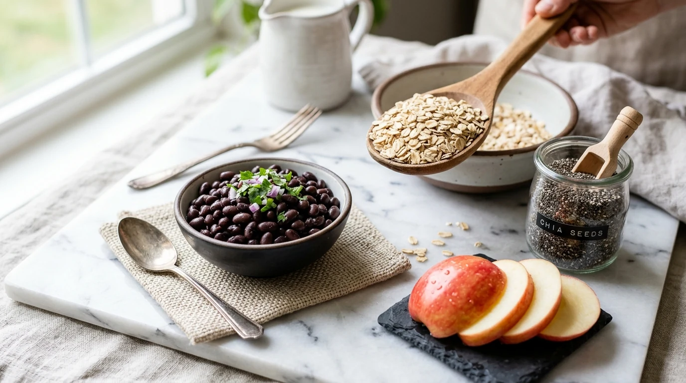 Dietary Fiber Evidence Guide - Whole Food Plant Sources (Non-Digestible Plant Polysaccharides & Resistant Starches)