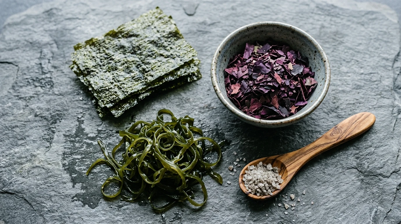 Iodine Evidence Guide - Whole Food Plant Sources (Iodide Ion (I⁻) • Essential Thyroid Hormone Constituent)