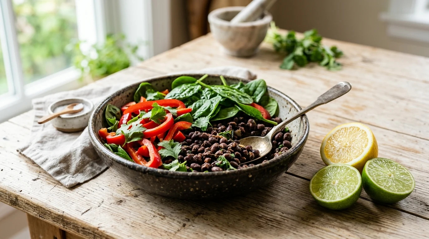 Iron Evidence Guide - Whole Food Plant Sources (Non-Heme Iron (Fe²⁺/Fe³⁺) • Essential Trace Mineral)