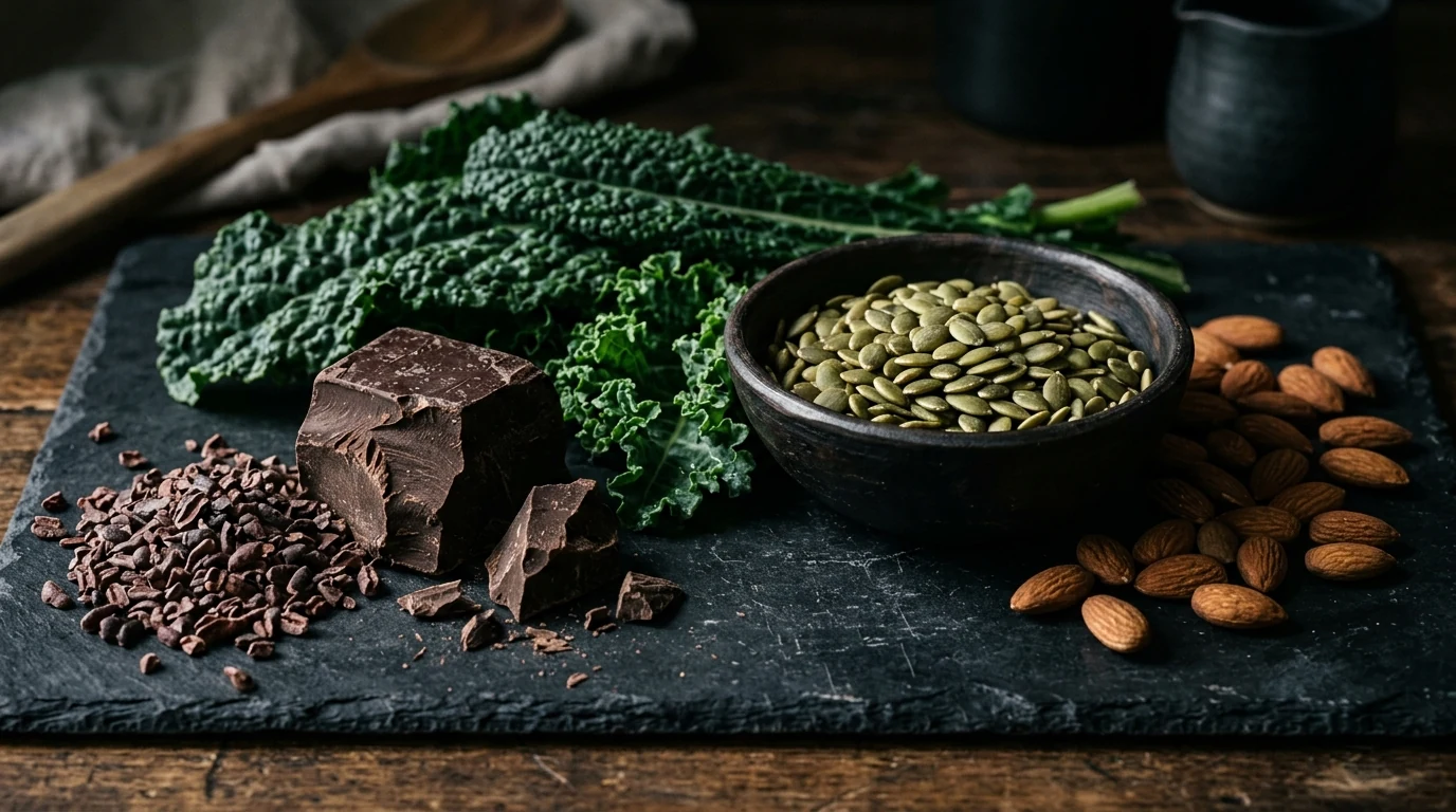 Magnesium Evidence Guide - Whole Food Plant Sources (Magnesium Ion (Mg²⁺) • Essential Macromineral)