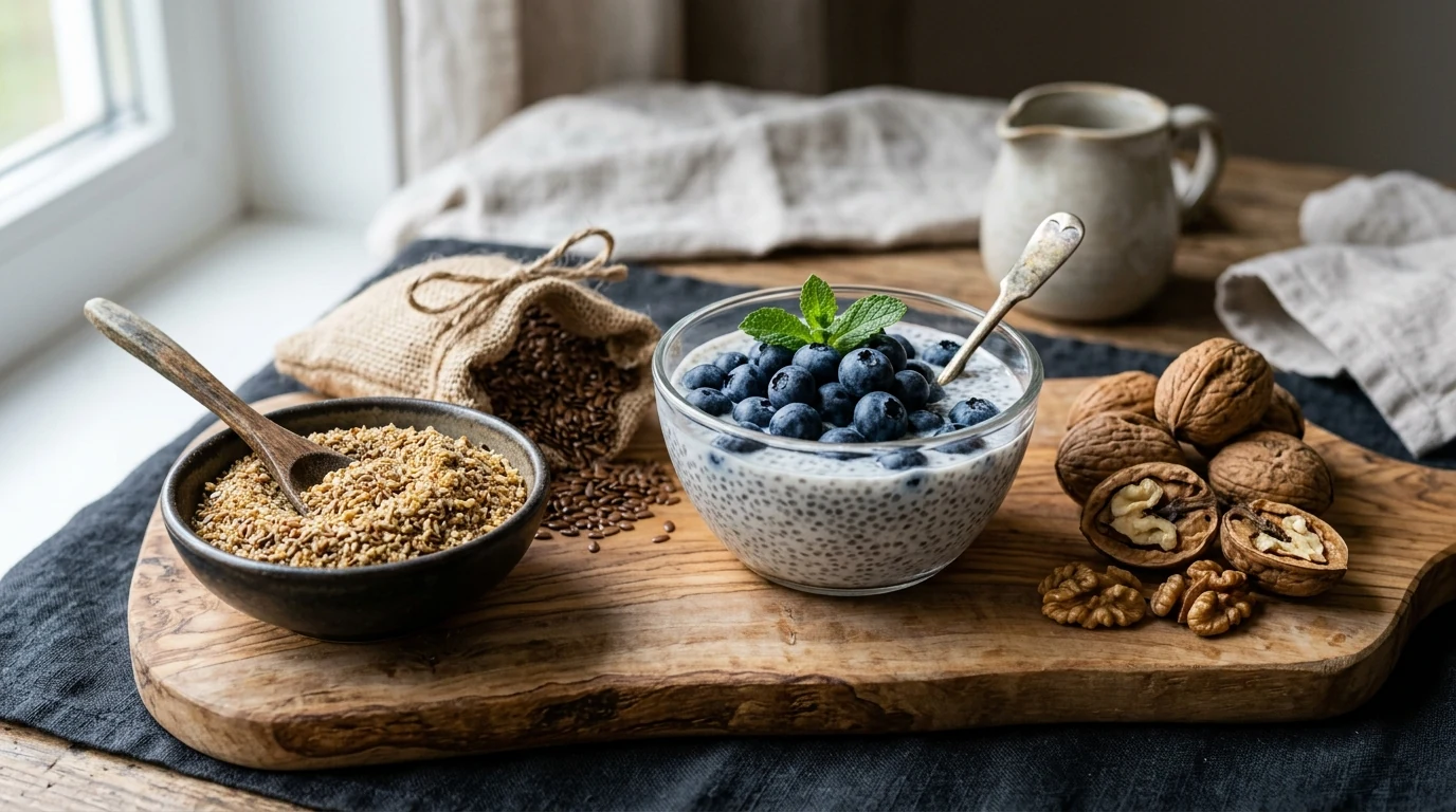 Omega-3 Fatty Acids Evidence Guide - Whole Food Plant Sources (Alpha-Linolenic Acid (ALA) • Essential Polyunsaturated Fatty Acid (PUFA))