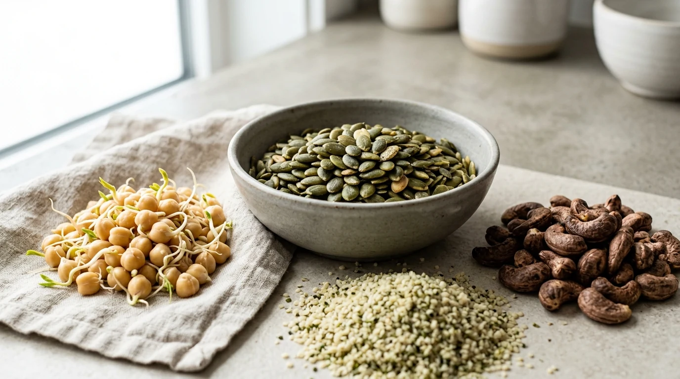Zinc Evidence Guide - Whole Food Plant Sources (Zinc Ion (Zn²⁺) • Essential Trace Mineral)