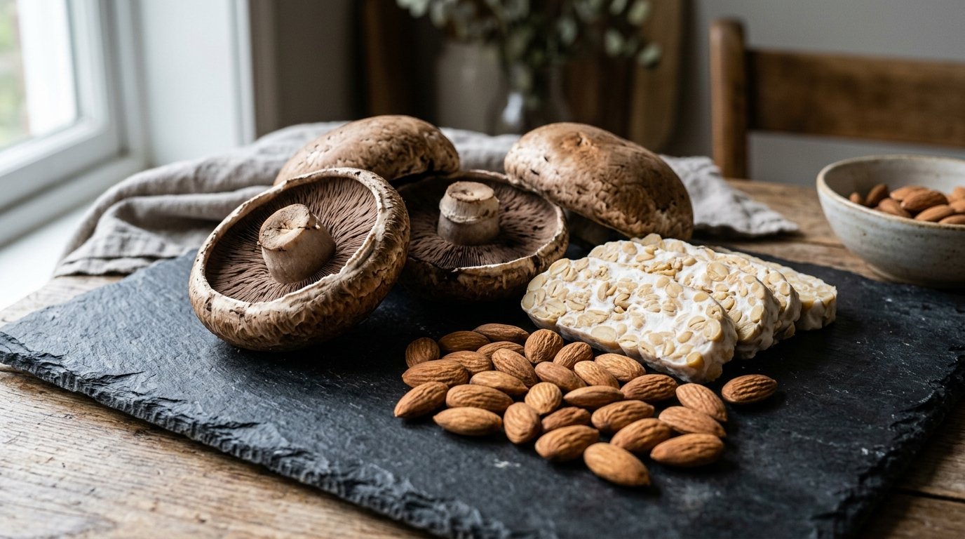 Vitamin B2 (Riboflavin) Evidence Guide - Whole Food Plant Sources (Flavin Adenine Dinucleotide (FAD) & FMN • Water-Soluble B2)