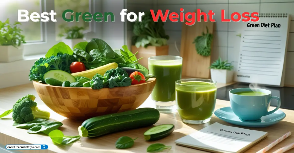 Best Green for Weight Loss with greendiettips