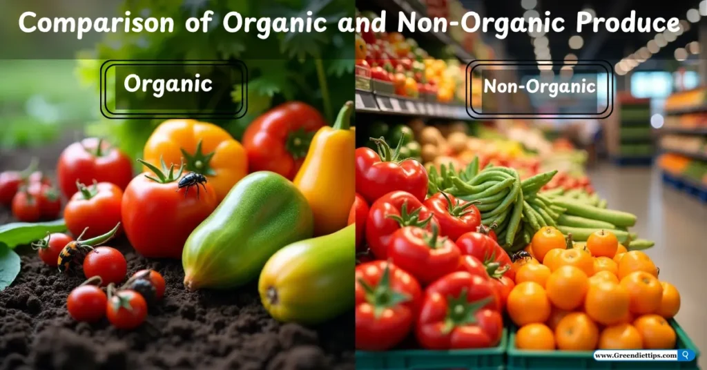 Comparison of Organic and Non-Organic Produce