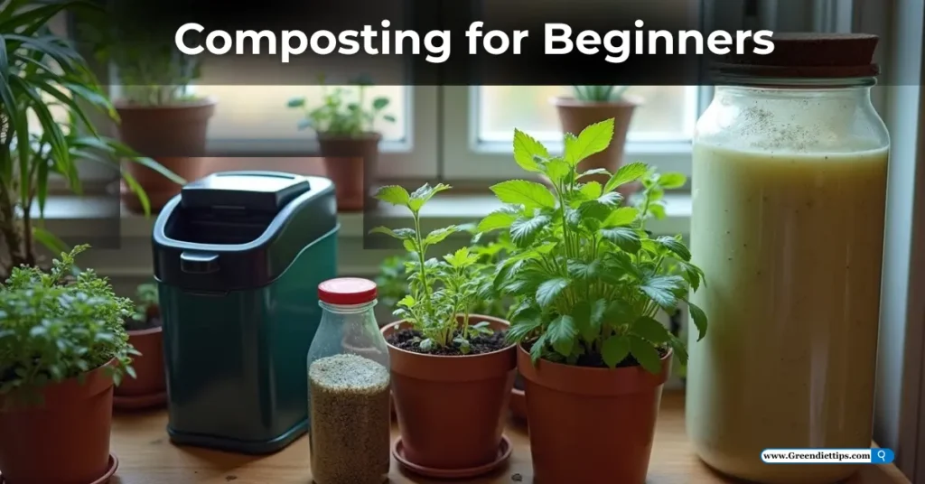 Composting for Beginners green diet tips