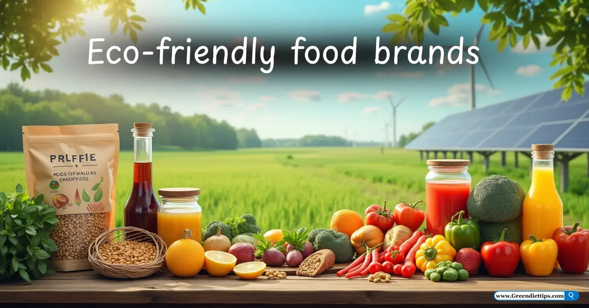 Eco Friendly Food Brands GreendietTips Eco Friendly Food Brands GreendietTips