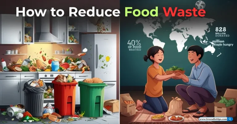 How to Reduce Food Waste with greendiettips