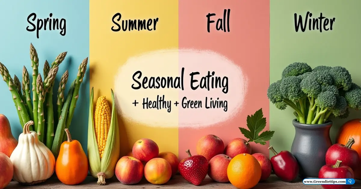 Seasonal Eating Guide green diet tips Seasonal Eating Guide green diet tips