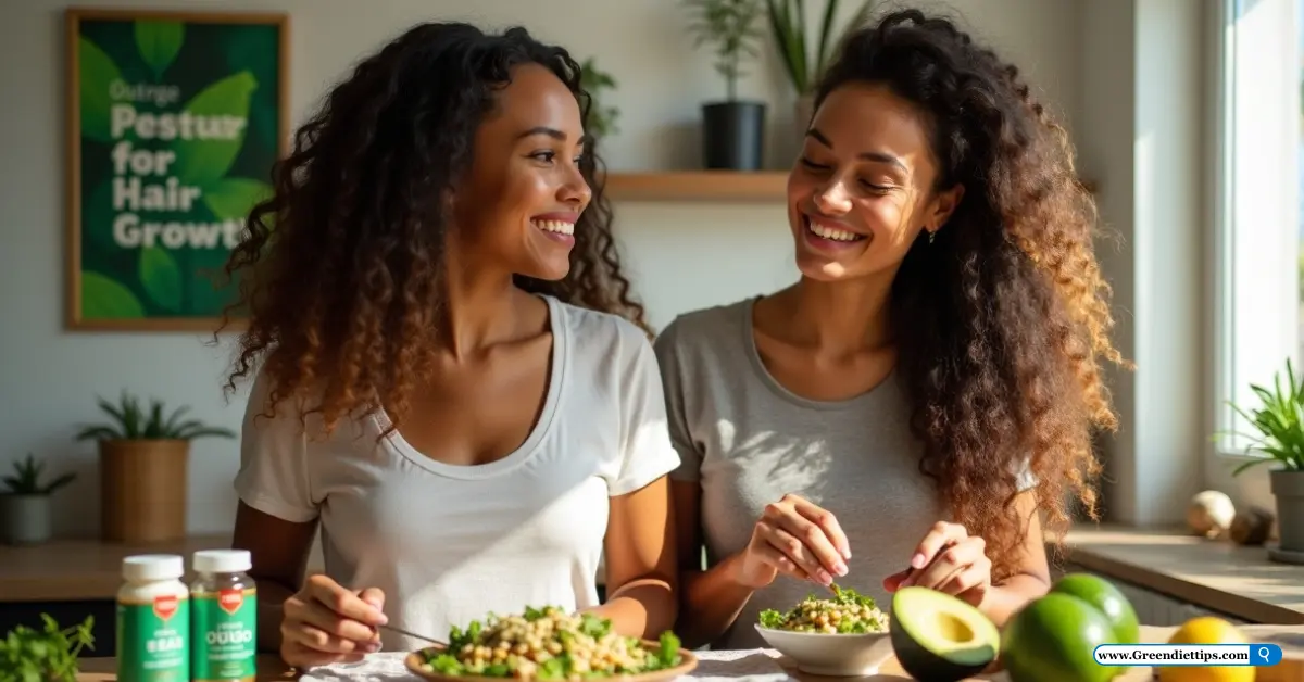 Vegan Diet for Hair Loss with greendiettips Vegan Diet for Hair Loss with greendiettips