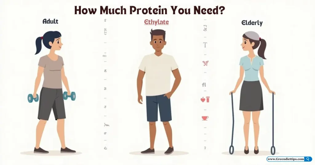 Protein Nutrition Food green diet tips