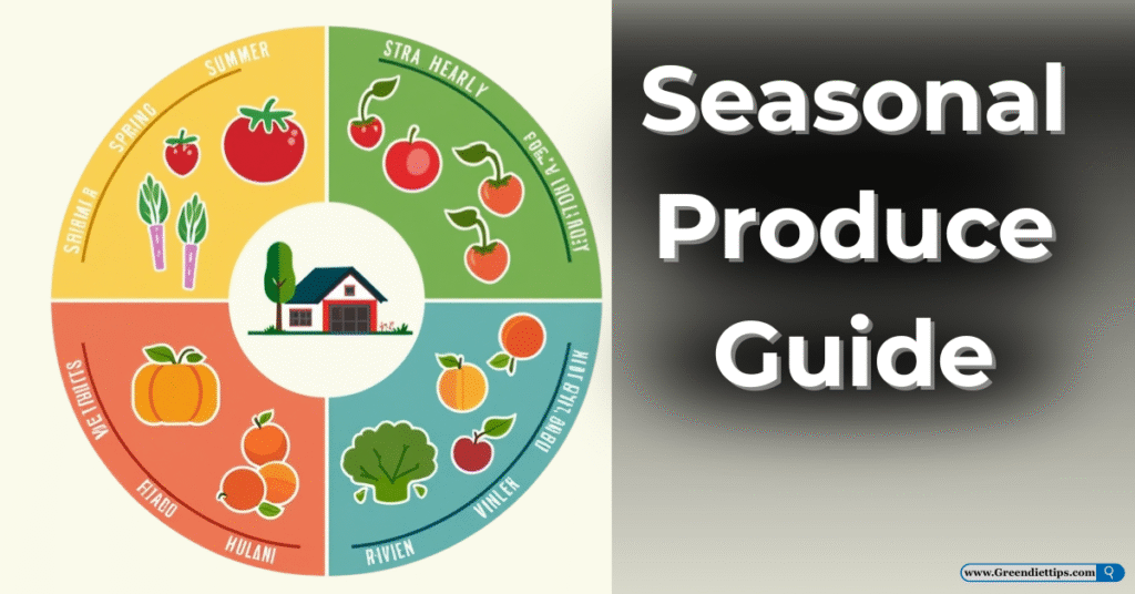 Seasonal Produce Guide green diet tips