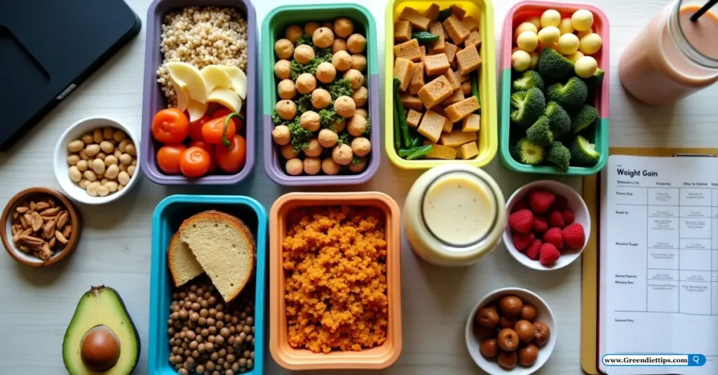 Vegan Meal Plan for Weight Gain
