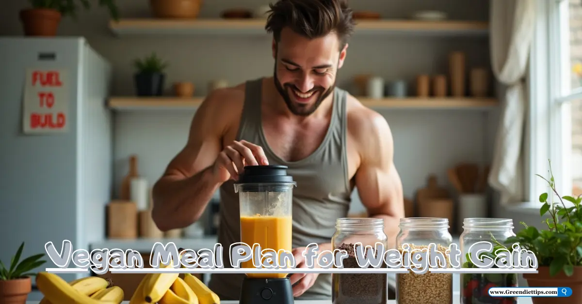 Vegan Meal Plan for Weight Gain