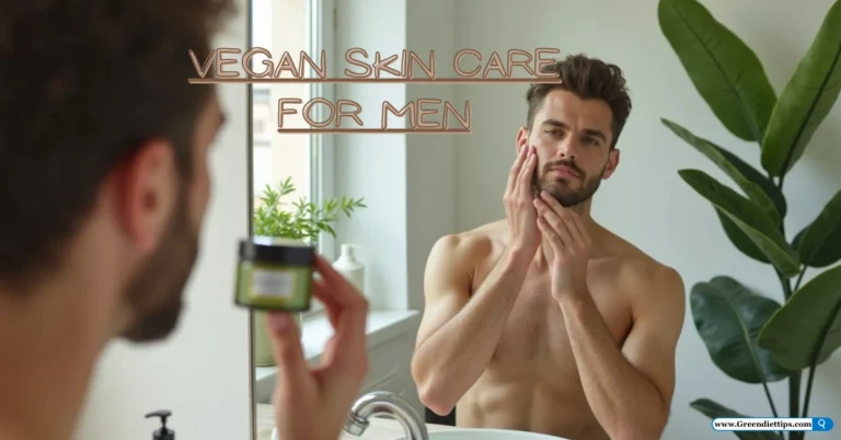 vegan skin care for men